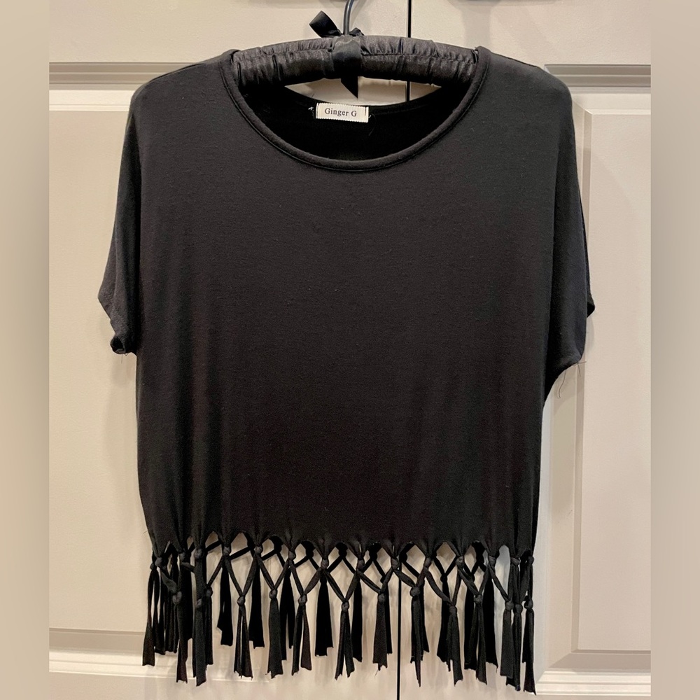 Ginger G Tassel Top